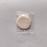 Vente en gros de poudres en vrac super douces effet cristal et éponges à poudre de miel, houppettes de poudre fixatrice rondes super douces effet cristal