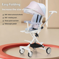Nouvelle conception Premium 	 Poussette de luxe réversible à dossier réglable, modèle Premium Eggshell Cabin, pour la ville et l'extérieur