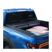 Couverture de benne de camionnette en aluminium rigide rétractable avec volet roulant, étanche et antivol, accessoires automobiles