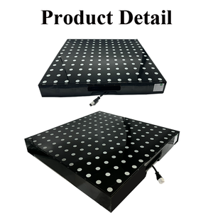 รีโมท/ควบคุมด้วย DMX แบบมีสาย/ไร้สาย พื้นเต้นรำ LED RGB 144 ดวง พื้นเต้นรำดิจิตอล LED สำหรับงานแต่งงาน งานปาร์ตี้ พื้นเต้นรำวิดีโอ - Product Image 5