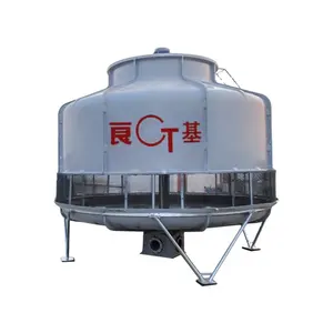 Round Cooling Tower Energy & Mining 610Mm Pvc Counter Flow Cooling Plastic Water Tower