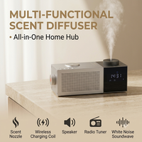 Crearoma X-AIR, haut-parleur intelligent, diffuseur de parfum musical, télécommande BT, diffuseur d'huiles essentielles sans eau pour maisons et villas de luxe