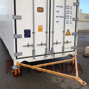 Roues pivotantes robustes pour conteneurs ISO, 4, 5, 6, 7, 8, 9, 10 tonnes, pneumatiques, en PU, avec frein, pour extérieur - Product Image 6