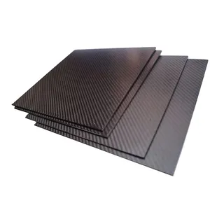 Feuille de <span class=keywords><strong>fibre</strong></span> de carbone 3K sergé hyperplanaire de nouvelle génération avec stratifiés sans vide pour châssis de drone - Product Image 6