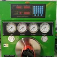 Baliza-banco de prueba de bomba de inyección de combustible mecánico, soporte de prueba de inyector diésel de 8 cilindros, Mini 12PSB Euro II