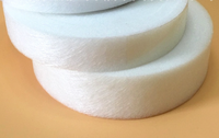 Ruban adhésif double face pour fondre à la chaleur Ruban adhésif non tissé de 10 mm à 80 mm de largeur pour vêtements et textiles d'intérieur
