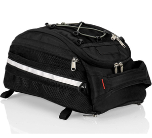 Sac à dos de sport d'extérieur en nylon imperméable 30-40L, multi-poches, fermeture éclair, coque souple, sac de voyage et de cyclisme unisexe - Product Image 1