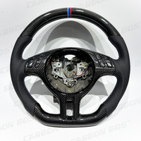 Volant de direction M Performance en fibre de carbone forgée avec LED et revêtement en daim, vente en gros directe d'usine pour BMW E46 M3