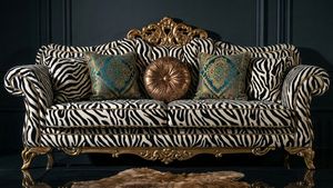 Luxuriöses Klassisches Goldgeschnitztes Massivholz-Sofa Smaragdgrüner Samt Französisches Barockes Königliches Sofa für Palast Hotel Villa OE FASHION - Product Image 5