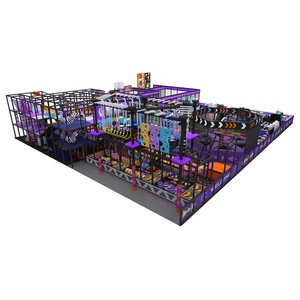 Parcours de cordes d'aventure intérieur de haute qualité pour aire de jeux commerciale à vendre - Product Image 2