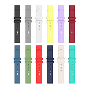 Bracelet de <span class=keywords><strong>montre</strong></span> universel en silicone 18mm 20mm 22mm pour <span class=keywords><strong>Garmin</strong></span> Venu <span class=keywords><strong>2</strong></span>/2S/<span class=keywords><strong>sq</strong></span> samsung galaxy Watch 3 Huawei Watch <span class=keywords><strong>2</strong></span> - Product Image 4