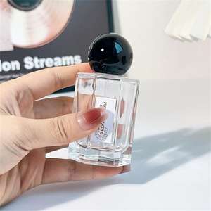 Exclusive 50ml Transparent Glass Perfume Bottle Refill <strong>Spray</strong> With Plastic Ball Cap for Fragrance Use - Product Image 5