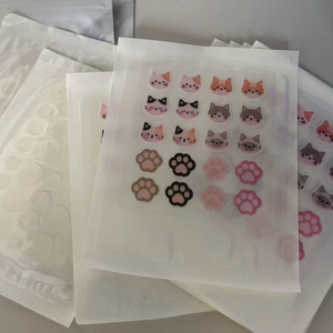 20 Patchs/Feuille Couleurs Assorties Patchs Anti-Acné en Forme de Chat et de Paume pour Maquillage Vente en Gros Patchs Anti-Acné Mignons - Product Image 3