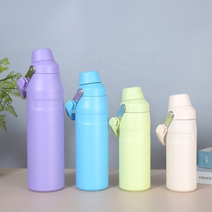 กระติกน้ำสแตนเลสแบบสุญญากาศขนาดใหม่ 12 ออนซ์ 16 ออนซ์ 24 ออนซ์ 36 ออนซ์ พร้อมหูหิ้ว สำหรับเดินทางและตั้งแคมป์ - Product Image 5