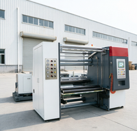 Machine de refendage et de rembobinage automatique de 1600 mm avec arbre à expansion pneumatique pour le refendage du papier d'impression commercial