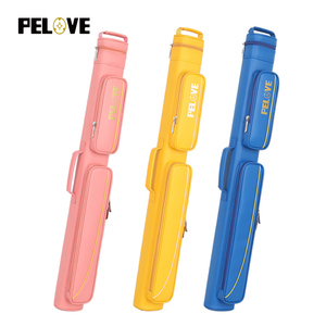 Nhà máy tùy chỉnh chuyên nghiệp cứng hồ bơi dính hộp phong cách mới xxl/XL da Cue trường hợp với 2 butts 3 trục còn lại Kích thước XL bán buôn - Product Image 6