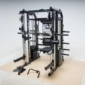 TOPTONS <span class=keywords><strong>Multipower</strong></span> Máquina de ejercicio físico integral Unisex All-in-One Squat Smith <span class=keywords><strong>Gym</strong></span> Equipment - Product Image 2