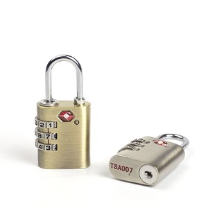 Candado de maleta equipaje <span class=keywords><strong>TSA</strong></span> ชุดตัวล็อคกระเป๋าที่ได้รับการรับรองจากซิงค์อัลลอย - Product Image 2