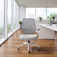 Chaise de bureau ergonomique moderne à dossier mi-haut en maille certifiée BIFMA avec soutien lombaire pour le mobilier de bureau d'entreprise en gros