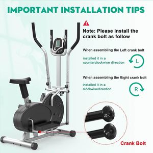 จักรยานออกกำลังกายแบบวงรีสำหรับใช้ในบ้าน ราคาประหยัด รุ่น OB8008 Orbitrac Bike Trainer OB8008 - Product Image 4