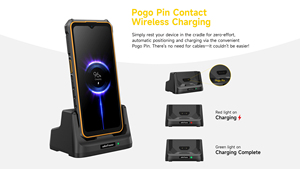 แท่นชาร์จไร้สาย RugKing 3 Pro มัลติฟังก์ชั่น 10W พกพาได้ 5V/2A แท่นชาร์จแบบตั้งโต๊ะ 2-in-1 ช่องเสียบคู่สำหรับโทรศัพท์ - Product Image 5