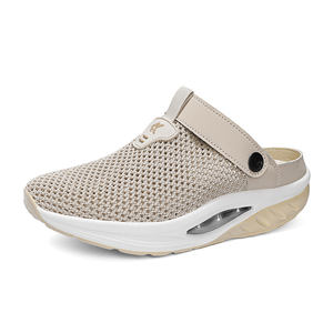 Baskets de sport d'été légères et respirantes pour femmes, confortables, en maille ajourée, style basketball avec amorti - Product Image 3