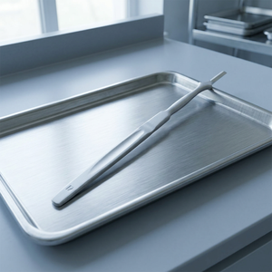 Manche de scalpel chirurgical manuel en acier inoxydable, certifié CE Classe I, instrument très prisé pour les interventions chirurgicales - Product Image 2