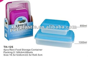 Récipient de stockage de nourriture rectangulaire à prix compétitif - Product Image 6