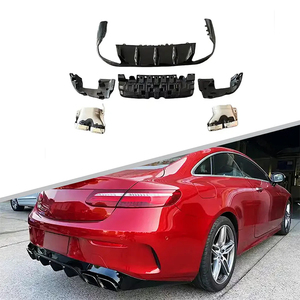 Diffusore AMG Nero Lucido E63 con Terminale di Scarico per <span class=keywords><strong>Mercedes</strong></span> Benz <span class=keywords><strong>E</strong></span> Coupé C238 2016-2023 - Product Image 1