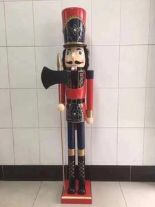도매 큰 군인 Nutcracker 90cm 180cm 크기 호두 까기