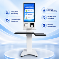 Kiosque en libre-service Android, terminal d'enregistrement automatique pour hôtel, machine de gestion des files d'attente en libre-service avec processeur RK3576S RK3588