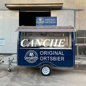 Cuisine mobile de rue, bar à pizzas et tacos, chariot de restauration, camion de restauration, Europe - Product Image 4