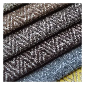 ZHOUCHAO Textil aus Porzellan Sofa Material klassisch gewebt Chenille Sofa Stoff