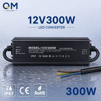 Alimentation à découpage étanche 400W pour bande LED, alimentation CC 12V/24V