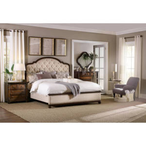 American Country-style Solid Wood Bed, French Antique Double Bed, Direct From the Factory for Bedroom Use - Product Image 1