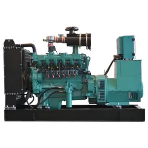 Good Quality High-Power 300Kw Silent Gasoline LPG Natural Gas Generator 500Kva Water-Cooled Gas Generator Set