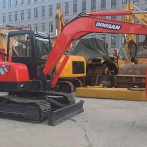 USED Doosan DH55 Red Crawler Excavator 2024 <b>Model</b> Diesel Powered - Product Image 1