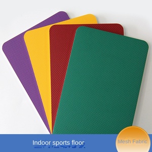 Revêtement de sol en vinyle PVC imperméable à surface texturée en rouleau pour sports en salle, colle pour <span class=keywords><strong>badminton</strong></span>, gymnase, basketball, stade, Lakers Purple - Product Image 2