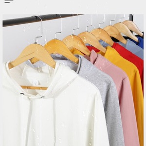 Men's Hooded Sweatshirt Pure Cotton Solid Color Loose Fit Breathable Leisure Wear - Product Image 1