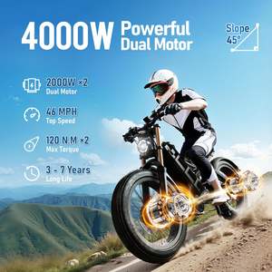 Vélo électrique tout-terrain professionnel 250W, vélo à assistance électrique idéal pour les aventures hors route et les trajets en ville - Product Image 6