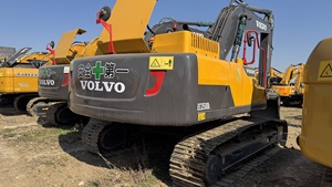 รถขุดมือสอง Volvo EC250DL สีเหลือง เครื่องจักรกลหนักสำหรับงานก่อสร้าง - Product Image 6