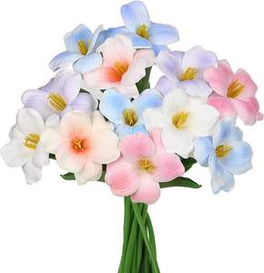 Ramo de Tulipanes Artificiales de Seda de Alta Calidad para Decoración del Hogar, Sala de Estar, Accesorios de Fotografía, PU - Product Image 1