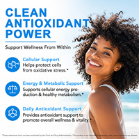 Acentiallabs Extrait Végétal Antioxydant Huile de Coco Acide R-Alpha-Lipoïque Gélules Soutien Anti-Âge Niveaux de R-ALA Gélules