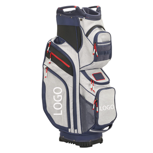 ASL 2024 OEM Vente en gros en usine Sac <span class=keywords><strong>gofl</strong></span> étanche avec logo personnalisé pour homme en cuir PU Sacs de golf avec chariot de haute qualité - Product Image 2