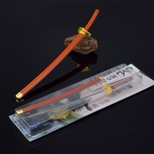 Alliage <span class=keywords><strong>de</strong></span> Zinc <span class=keywords><strong>Tout</strong></span> Métal Petit Jouet Épée <span class=keywords><strong>Bleach</strong></span> Tousen Kaname Zanpakutou Suzumushi 26cm 49g Mini Katana - Product Image 3