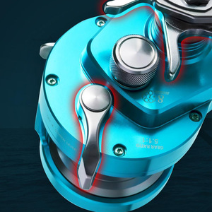 Carrete de Pesca Ryobi, Totalmente Metálico, Aleación de Aluminio, Relación de Engranajes 5.1:1, Carrete para Pesca en Barco, Pesca Costera - Product Image 1