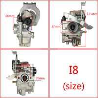 (En stock) Carburateur 40B-E4301-00 pour Yamaha Crypton 110 T110 E115m 2013-2018 (Double Chicote)