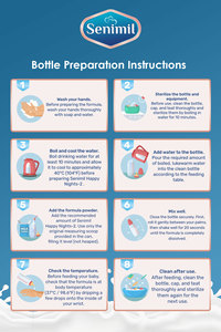 นมผงสำหรับทารก เซนิมิล แฮปปี้ ไนท์ส 2 ขนาด 300 กรัม สูตรกลางคืน ระยะที่ 2 ปราศจากน้ำมันปาล์ม ปราศจากกลูโคส เสริมด้วย DHA GOS FOS - Product Image 2