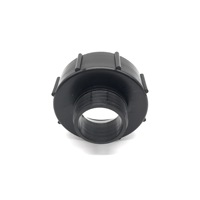 Accessoires pour vannes de réservoir IBC, adaptateur de conversion DN80 à DN50, 3 pouces à 2 pouces, 100 mm, connexion femelle, modèle S100*8XS60*6