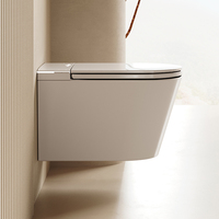 S030 Toilette Murale Allongée Intelligente Haut de Gamme Moderne avec Contrôle par APP, Drainage Automatique Intelligent et Fonctionnalités Sanitaires (Siphon en P)